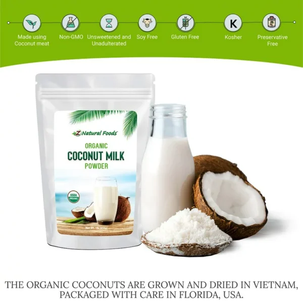 Natural Foods Coconut Milk Powder